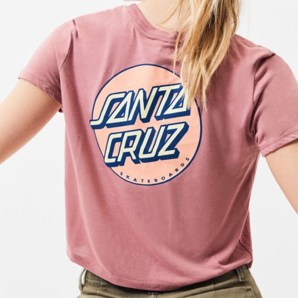 Santa Cruz Cropped T Shirt